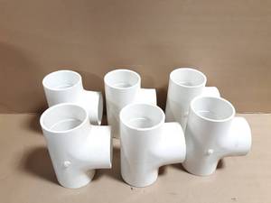 lot 240 image: (6) Spears 3 Schedule 40 PVC Tees