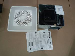 Roomside Series 80 CFM Ceiling Bathroom Exhaust Fan with CleanCover, ENERGY STAR by Broan-NuTone open box not used