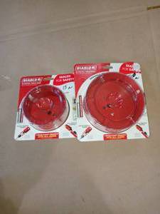 6 in. Bi-Metal Hole Saw & 4-12 in. Bi-Metal Hole Saw by DIABLO - never used
