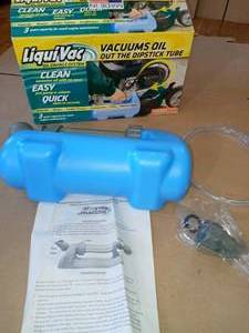 Small LiquiVac Fluid Extractor System by STENS- open box not used