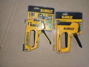 18-Gauge Heavy-Duty StapleNail Gun by DEWALT - set of 2 never used