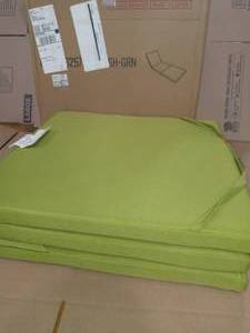 Caesar Green Outdoor Water Resistant Chaise Lounge Cushion by Noble House - open box not used