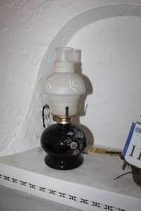 lot 111 image: Oil Lamp Table Lamp