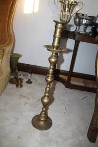 lot 129 image: Brass Candleholder 34