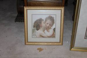 lot 138 image: Angels Matted Framed Wall Art