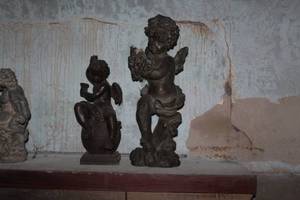 lot 157 image: Lot of (2) Angel Table Dcor