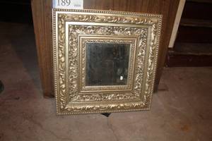 lot 189 image: Ornate Framed Wall Mirror