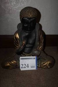 lot 224 image: Buddha Decorative Statue
