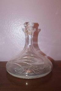 lot 14 image: Crystal Decanter with Topper