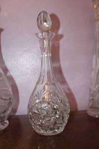 lot 16 image: Crystal Decanter with Topper