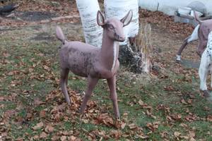 lot 282 image: Deer Doe Statue Yard Dcor