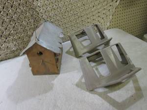 Bird HouseFeeder and 2 Garden Hose...