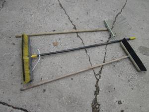 2 Shop Brooms and Other  FD...