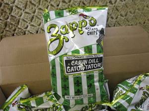Case of 12 Bags Zapps Potato Chips...