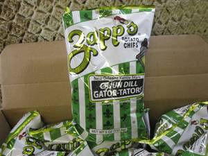 Case of 12 Bags Zapps Potato Chips...