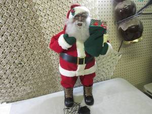 Animated Light-Up Santa 25 Tall Wo...