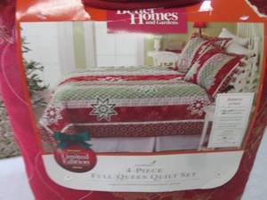 4-Piece FullQueen Quilt Set Limite...
