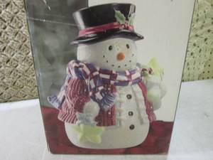 Snowman Cookie Jar  EW5...