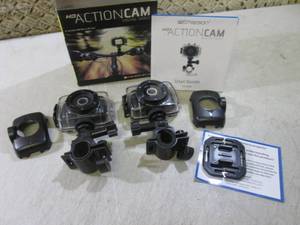2 Emerson HD Action Cams  EC1...