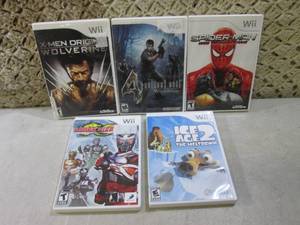 Assorted Wii Games  EC1...