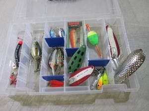 Organizer Full of Fishing Tackle  C...