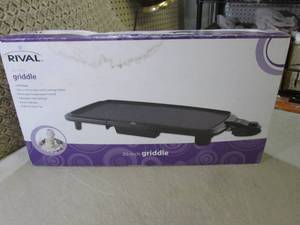 Rival 20 Electric Griddle  EW5...