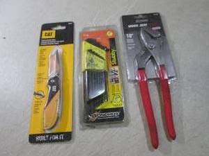 Cat Folding Knife, 13pc Hex Wrench ...