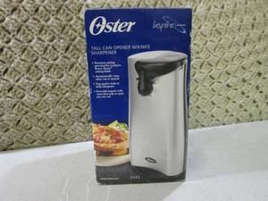 Oster Tall Can Opener with Knife Sh...