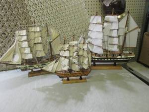 3 Wood Ships  BS...