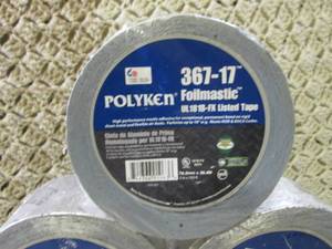 3 Rolls Polyken Foilmastic UL181B-F...