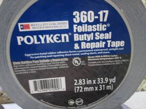 4 Rolls Polyken Foilastic Butyl Sea...