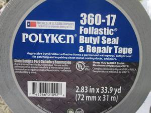 4 Rolls Polyken Foilastic Butyl Sea...