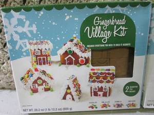 Lot of 2 Gingerbread Village Kits B...