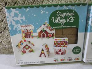 Lot of 2 Gingerbread Village Kits B...