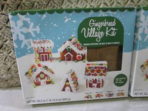 Lot of 2 Gingerbread Village Kits B...