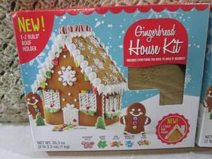 Lot of 2 Gingerbread House Kits Bes...