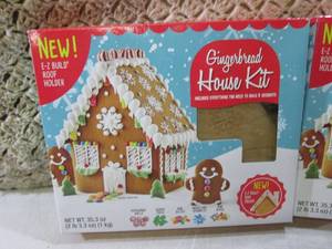 Lot of 2 Gingerbread House Kits Bes...