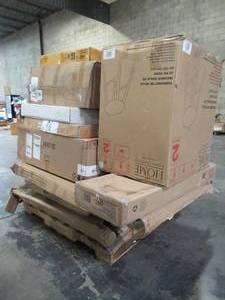 lot 332 image: WHOLESALE MIXED PALLET OF HOME DECOR AND FURNITURE