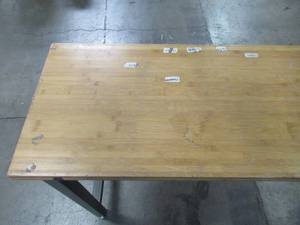 lot 5 image: Gladiator 66.5 in. W x 39 in. H x 20 in. D Hardwood Top Workbench GAWB66HWGG