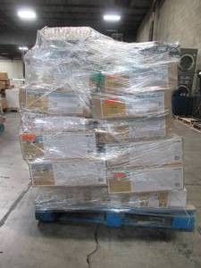 lot 210 image: WHOLESALE MIXED PALLET OF INDOOR LIGHTING