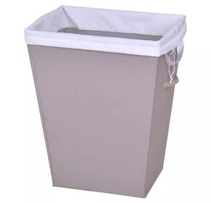 lot 111 image: Room Essentials Laundry Hamper with Lift Liner Gray - Slight Stains From Sitting in Warehouse