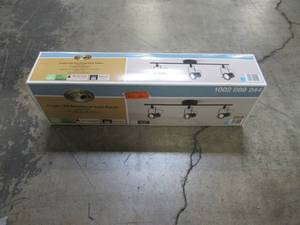 lot 339 image: Hampton Bay 1.975 ft. 3-Light Black LED Track Lighting Kit 59119