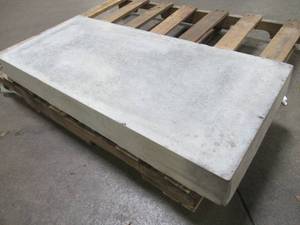 lot 120 image: Diversitech Hurricane 18 in. x 40 in. x 4 in. Concrete Condenser Mounting Pad for Ductless Mini Split Outdoor Units, DIVCCPH18404