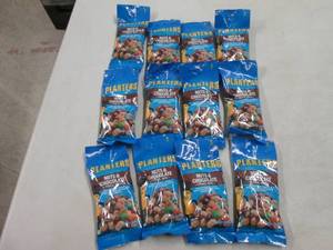 Lot of 12 Packages of Planters Nuts...