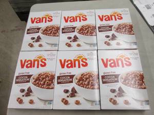 6 Boxes of Vans Gluten Free Cocoa S...