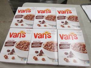 6 Boxes of Vans Gluten Free Cocoa S...
