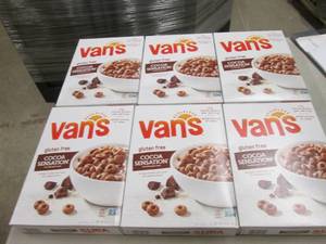 6 Boxes of Vans Gluten Free Cocoa S...