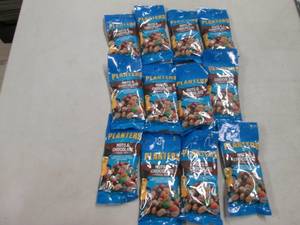 12 packs of Planters nuts and Choco...