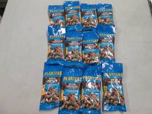 12 packs of Planters nuts and Choco...