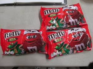 3 - 10 oz Bags of  M & Ms Near or...